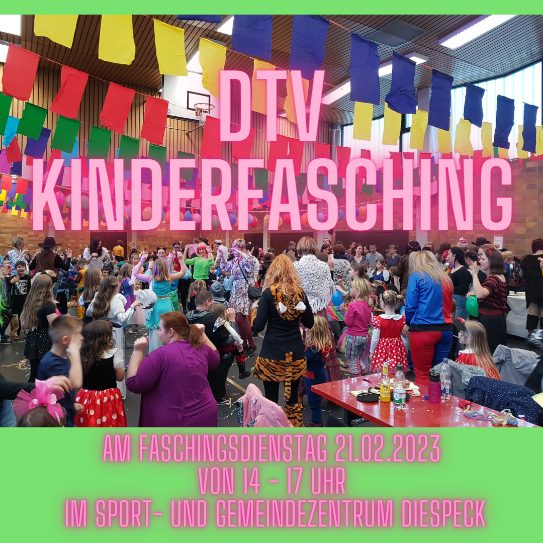 Read more about the article DTV Kinderfasching am 21.02.2023